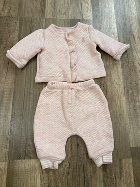 Baby Gap Girls cozy set sweatsuit